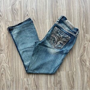 Vintage Y2K 2000s Western Rock Revival Delilah Easy Boot Cut Men’s Jeans Size 34